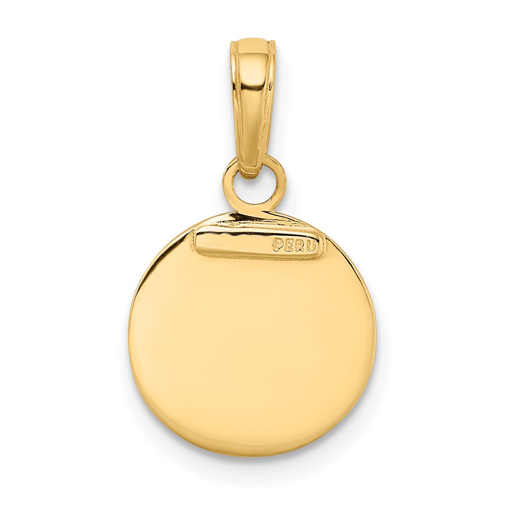 10K Saint Christopher Medal Charm (10M1481)