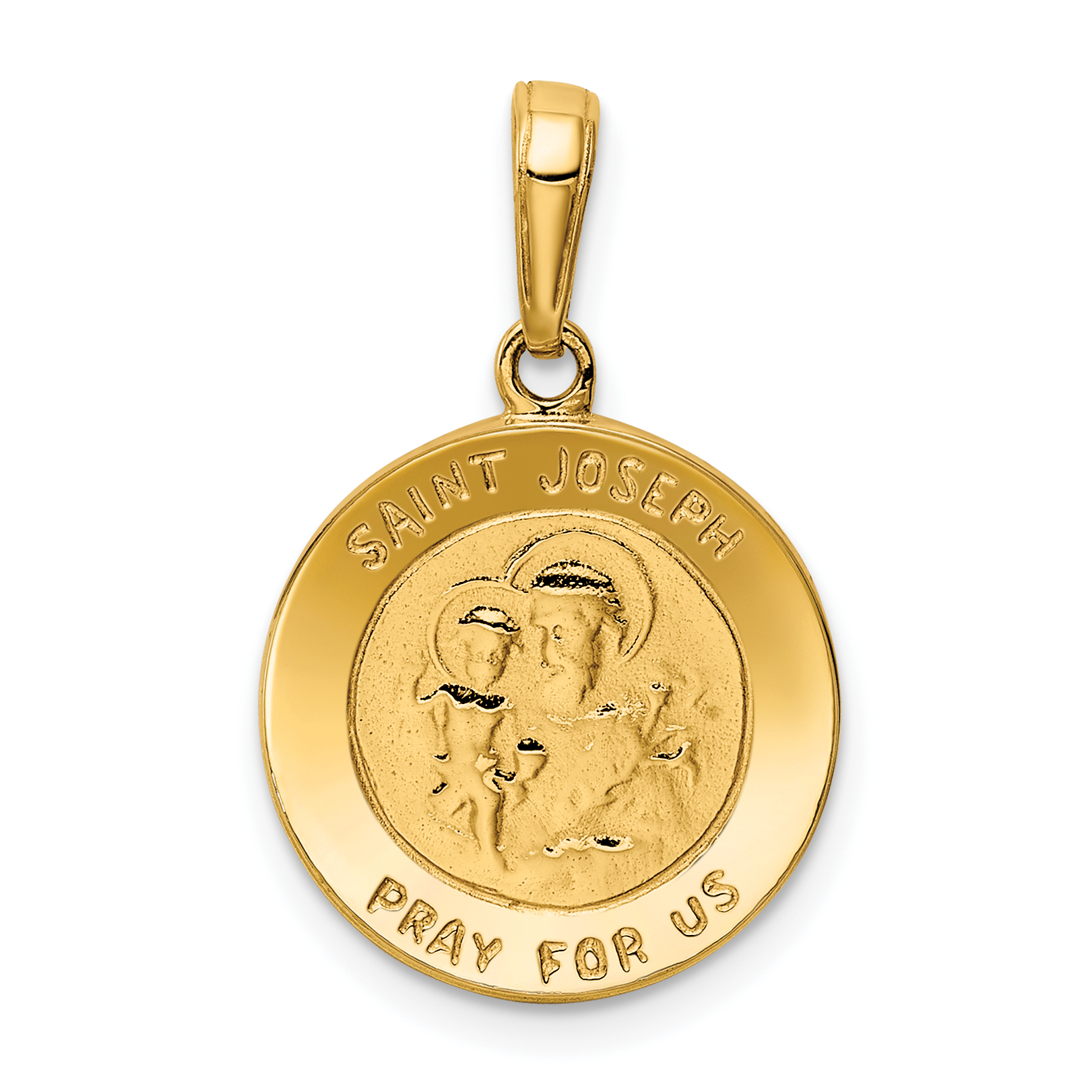 10k Saint Joseph Medal Charm (10M1505)