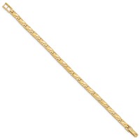 10K 4.0mm Nugget 7 Inch Bracelet view 2
