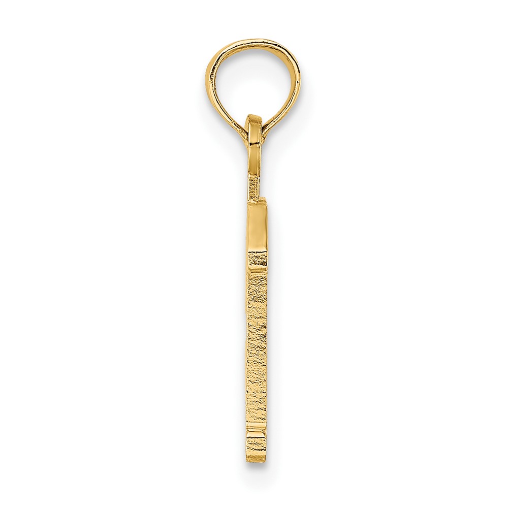 10K Number 13 Pendant (10NU13)