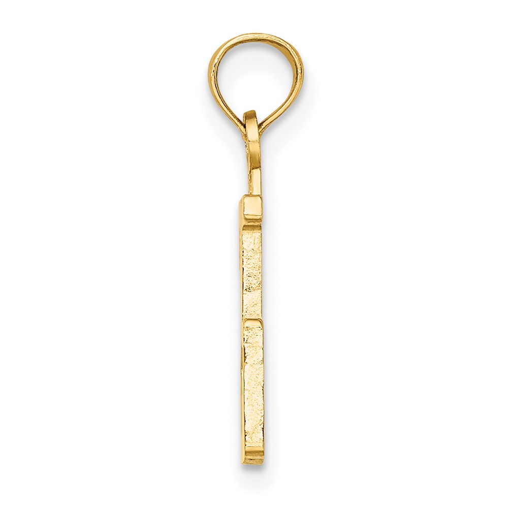 10K Number 25 Pendant (10NU25)