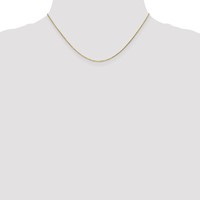 10K .95mm Yellow Gold D C Cable Chain view 4