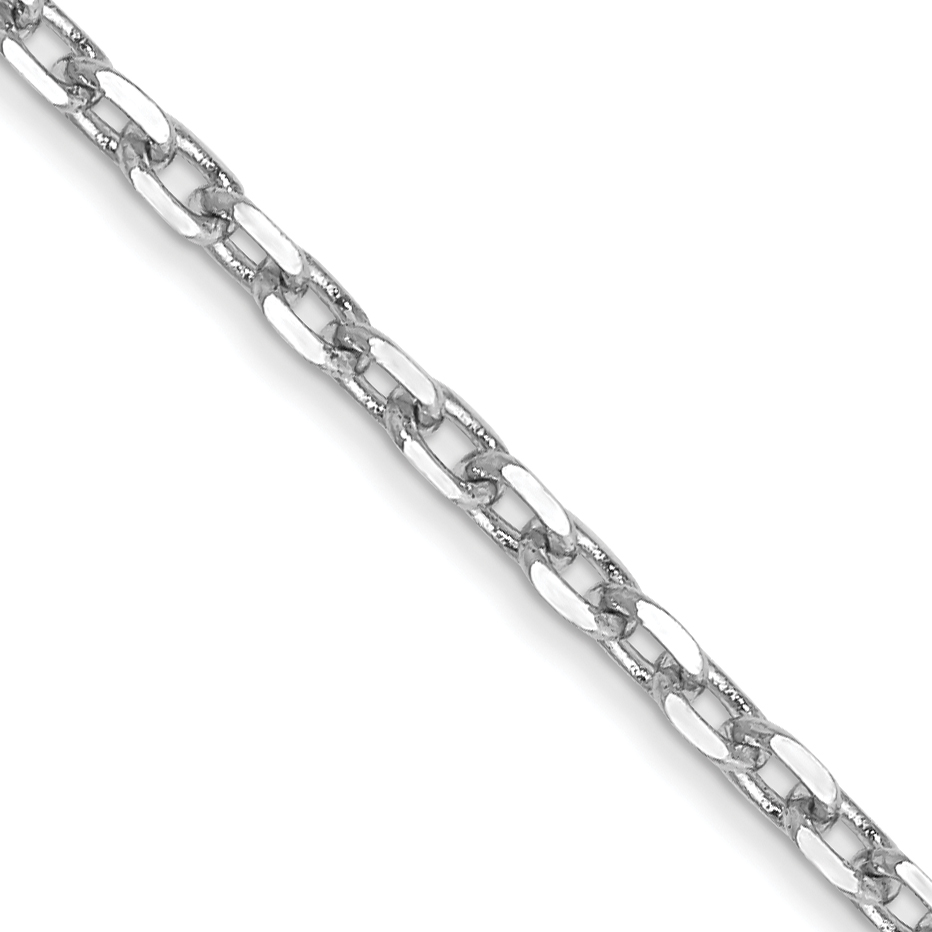 10k WG 1.8mm D/C Round Open Link Cable Chain (10PE198-22)