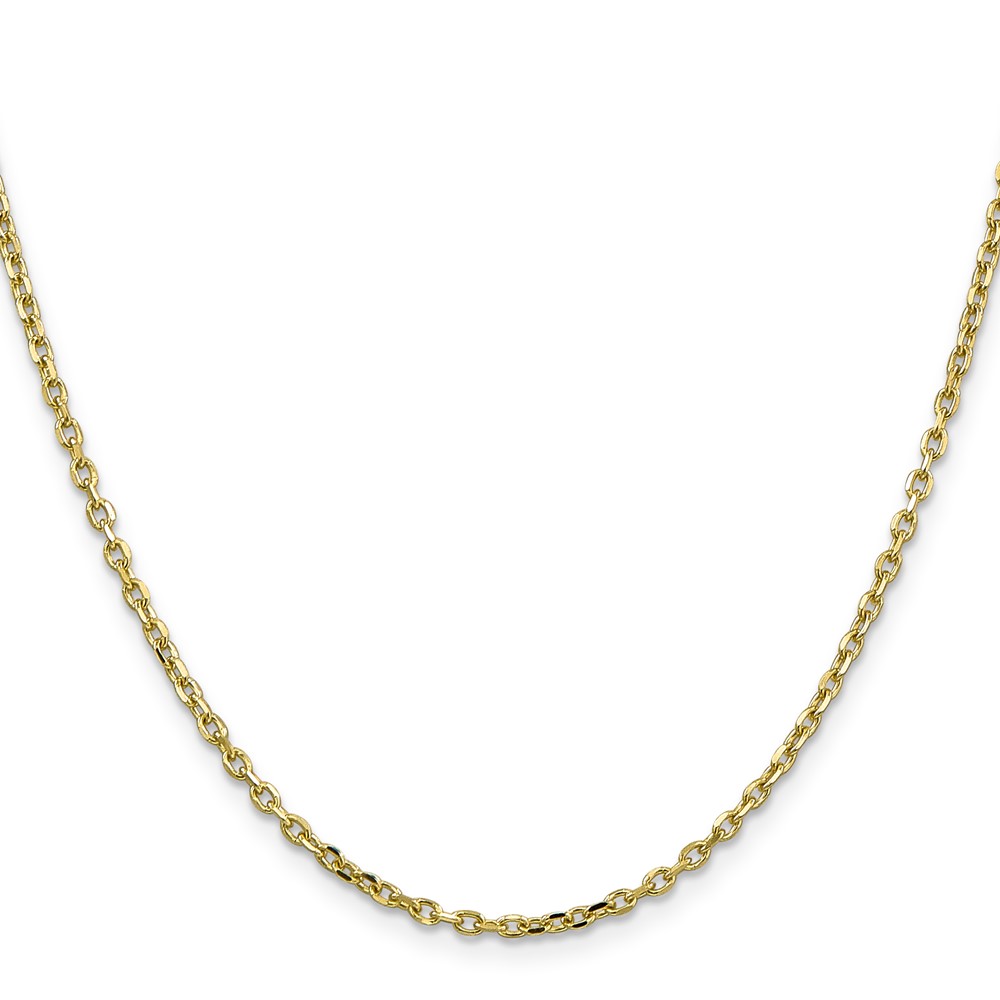 10k 2.2mm D/C Round Open Link Cable Chain (10PE205-18)