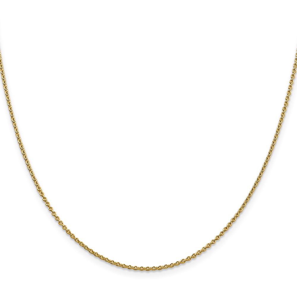 10k 1.4mm Forzantine Cable Chain (10PE328-18)