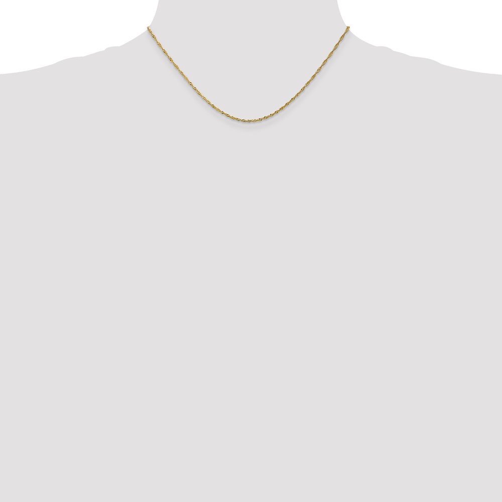 10k 1.4mm Singapore Chain (10PE52-16)
