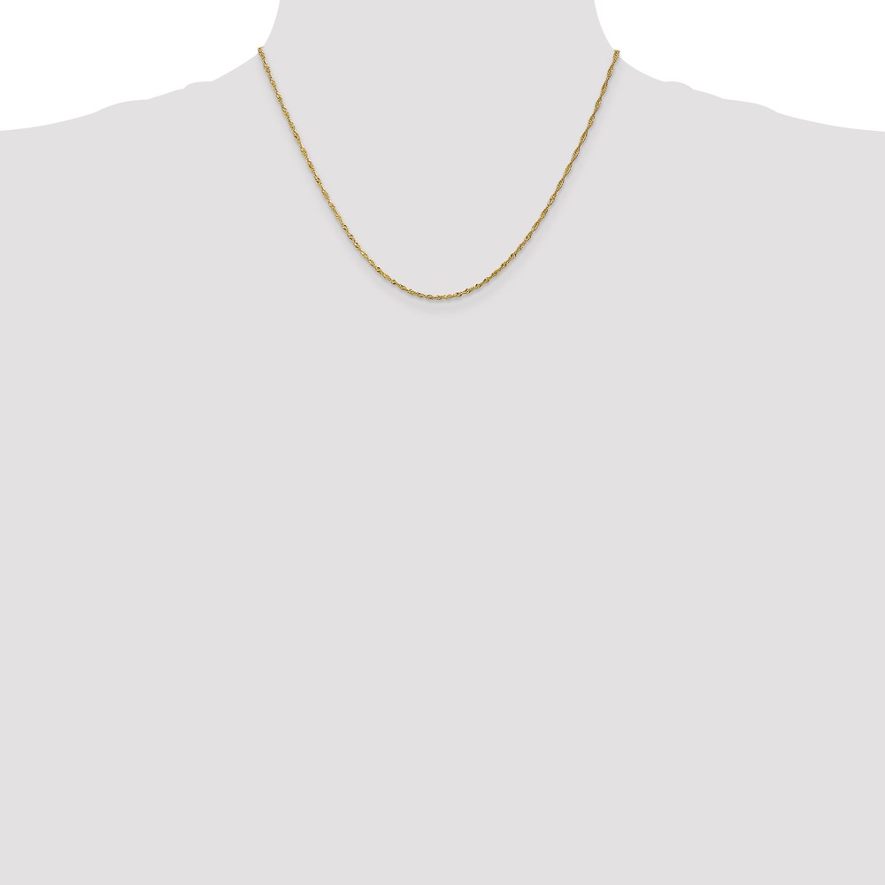10k 1.4mm Singapore Chain (10PE52-18)