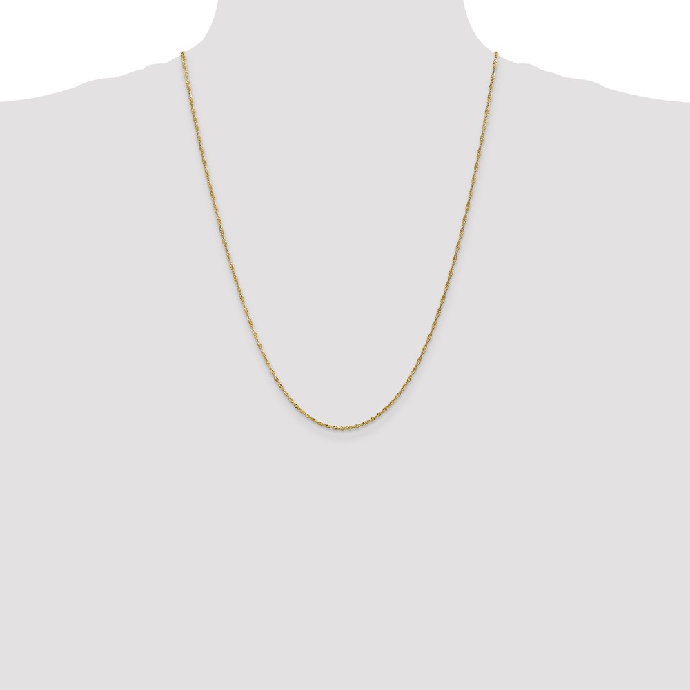 10k 1.4mm Singapore Chain (10PE52-24)