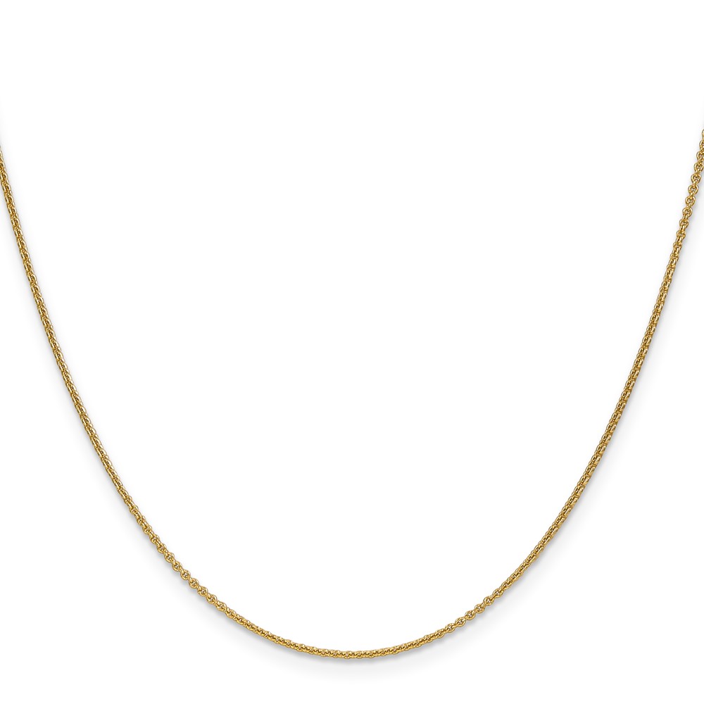 10k 1mm Round Open Link Cable Chain (10PE53-30)
