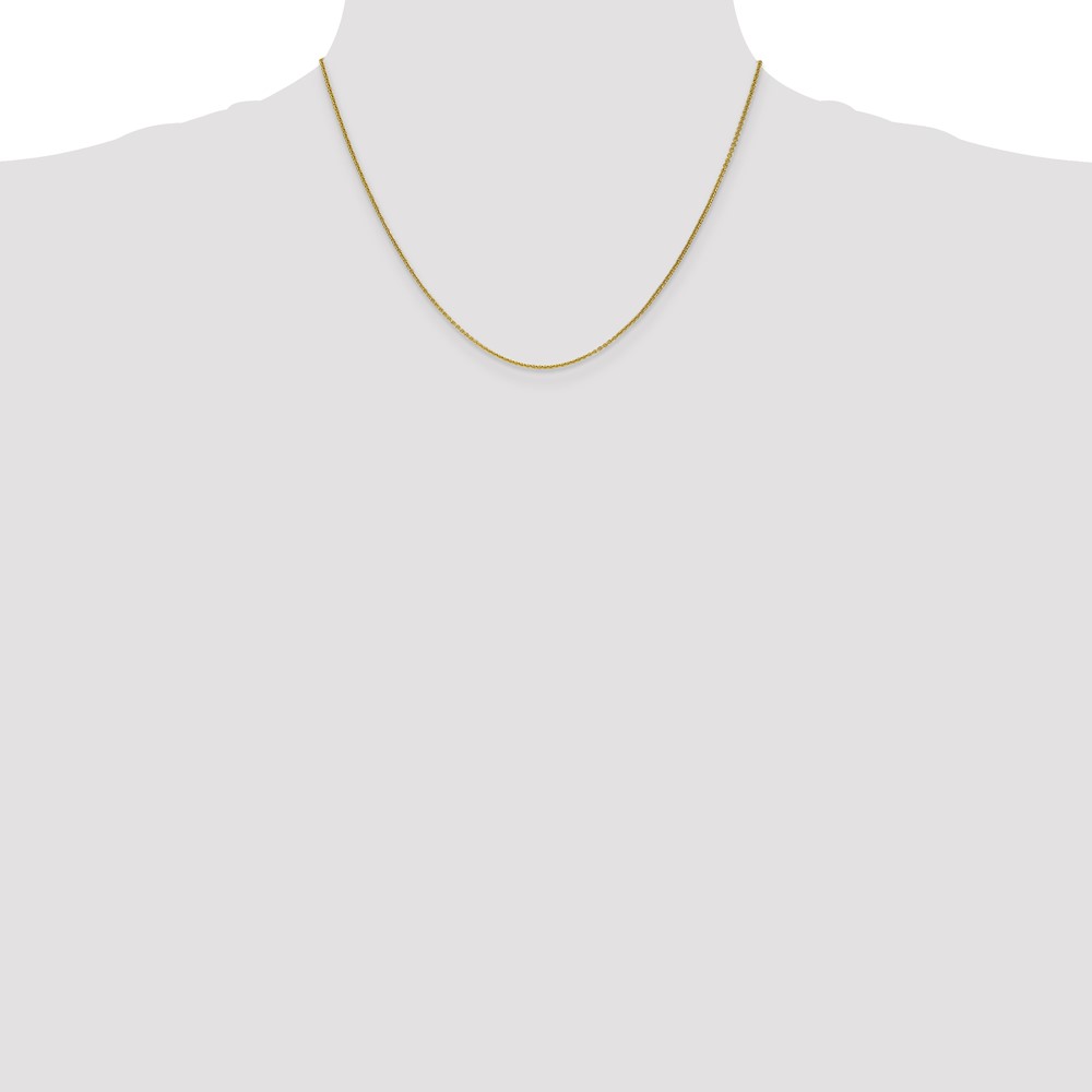 10k 1mm Round Open Link Cable Chain (10PE53-18)