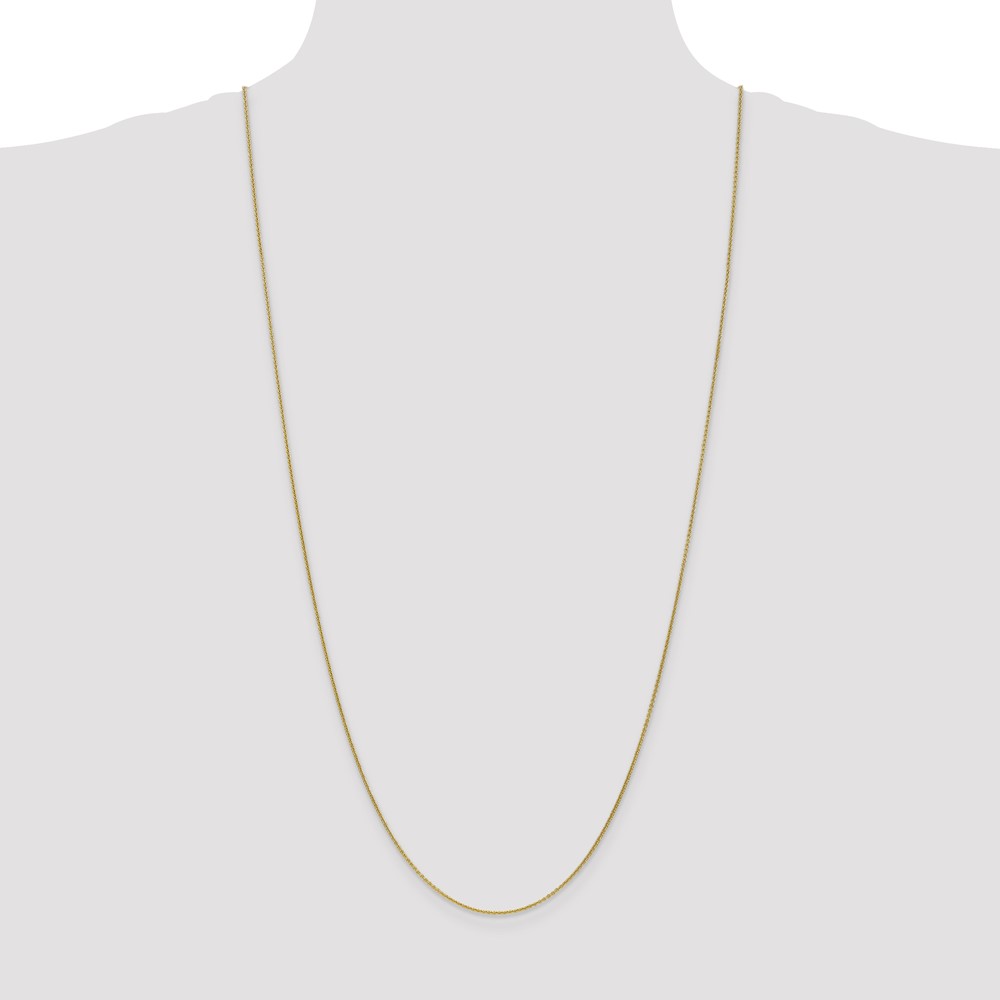 10k 1mm Round Open Link Cable Chain (10PE53-30)