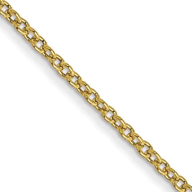 10k 1mm Round Open Link Cable Chain (10PE53-30)