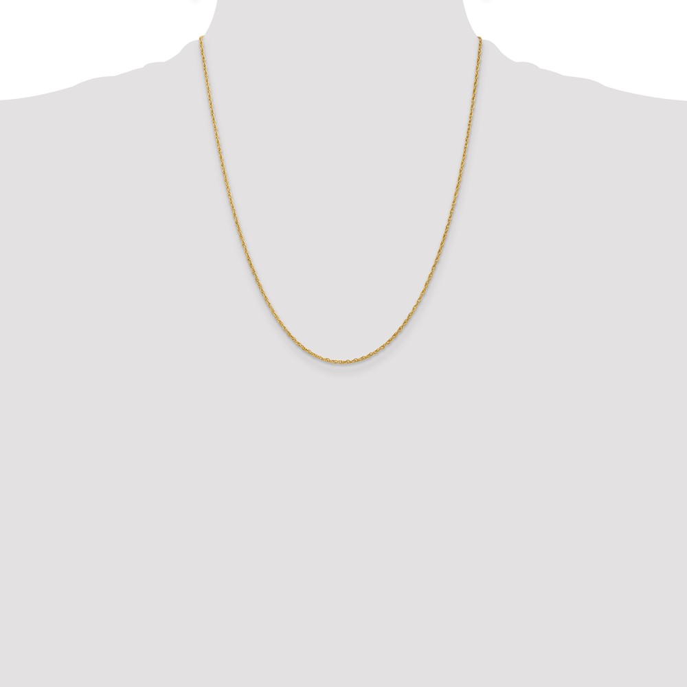10k 1.3mm Heavy-Baby Rope Chain (10PE6-22)