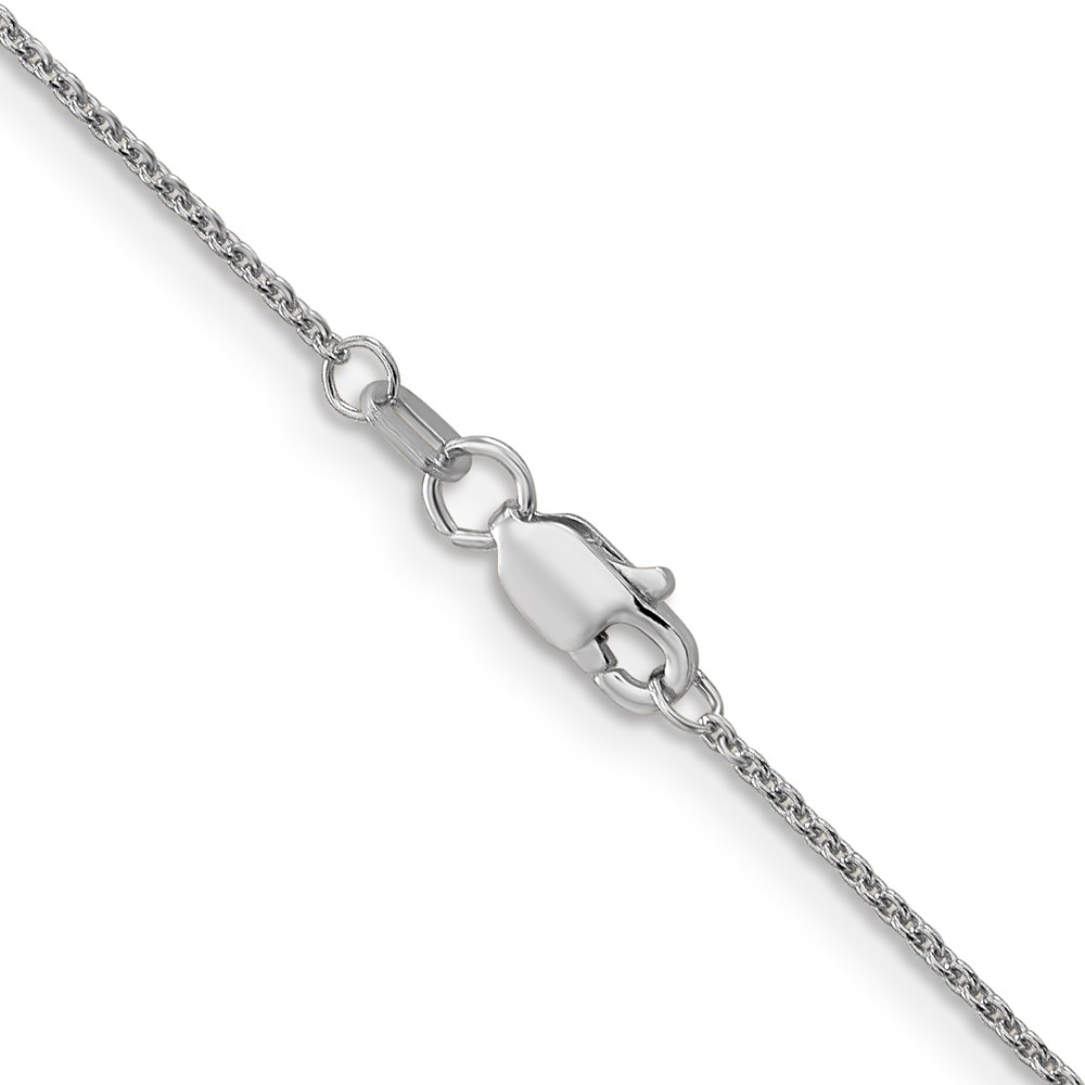 10k WG 1mm Round Open Link Cable Chain (10PE74-20)