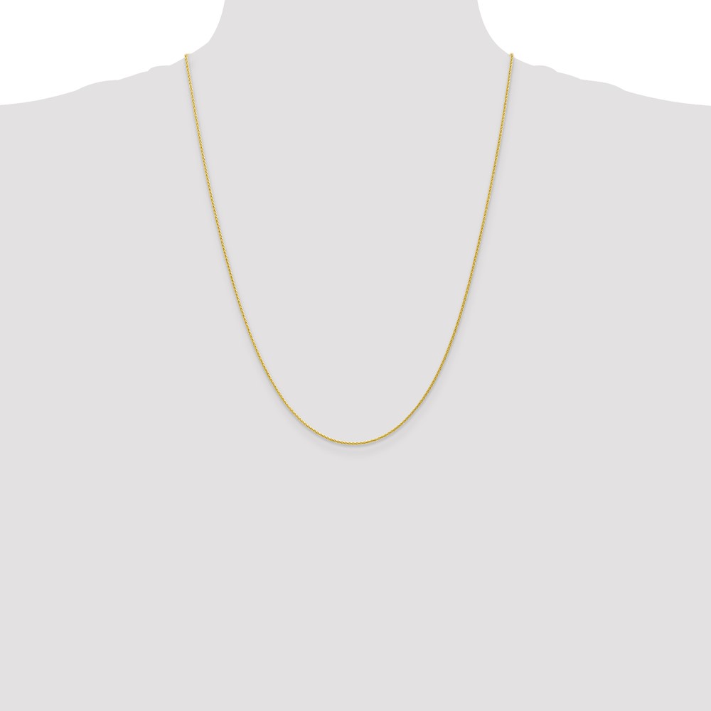 10k 1.2mm Parisian Wheat Chain (10PEN265-24)