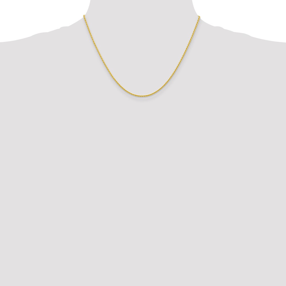 10k 1.5mm Parisian Wheat Chain (10PEN266-18)