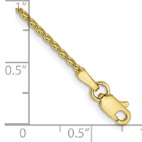 10K 1.5mm Parisian Wheat Chain view 2