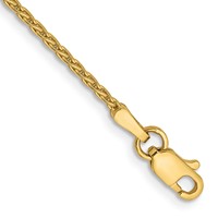 10K 1.5mm Parisian Wheat Chain view 1