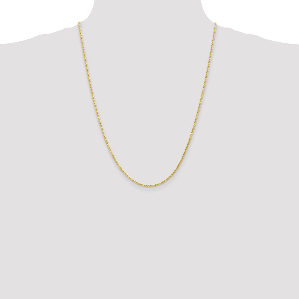 10k 1.75mm Parisian Wheat Chain (10PEN267-24)