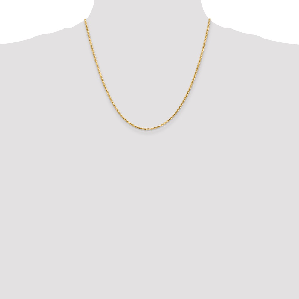 10k 2.25mm D/C Quadruple Rope Chain (10QT018-20)