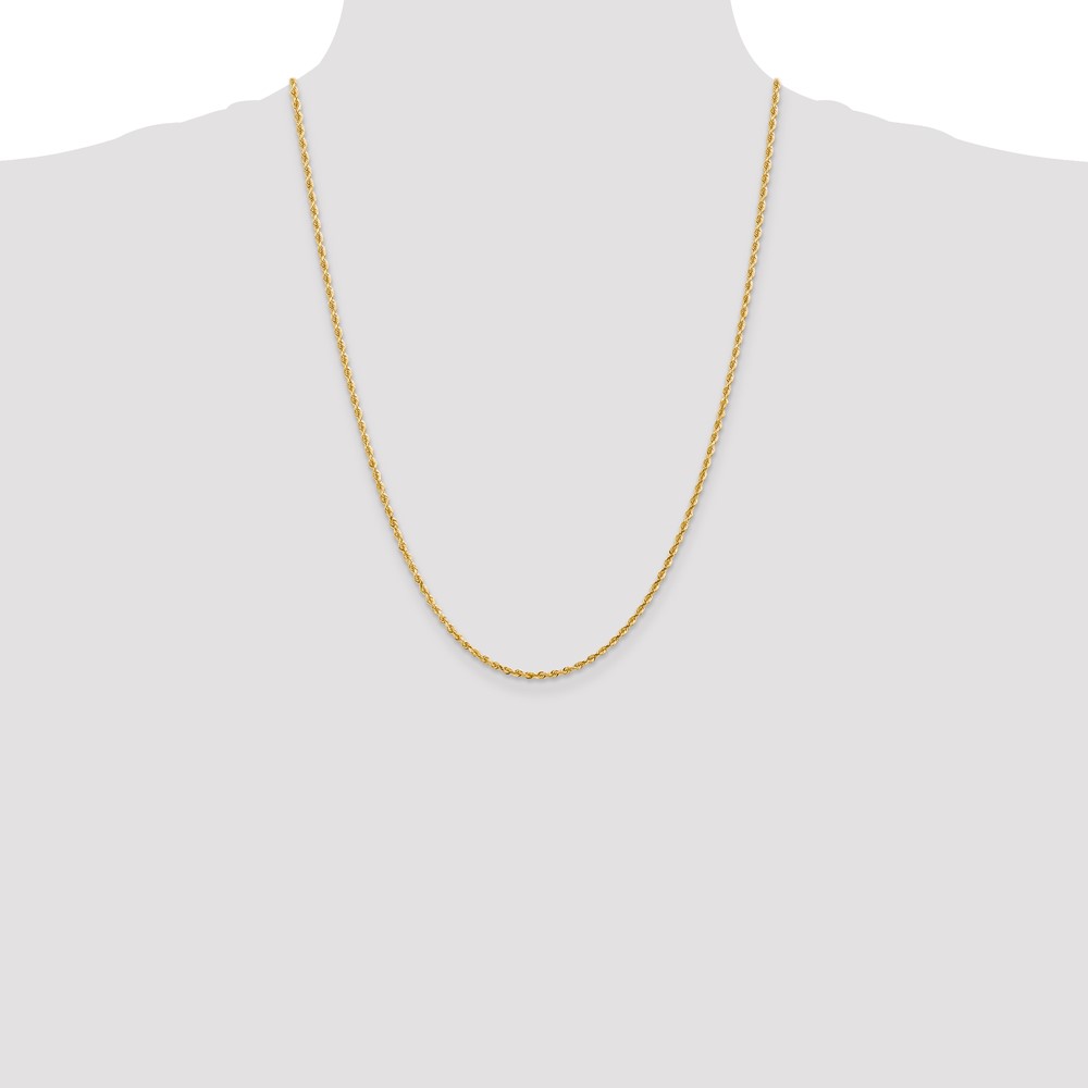 10k 2.25mm D/C Quadruple Rope Chain (10QT018-24)