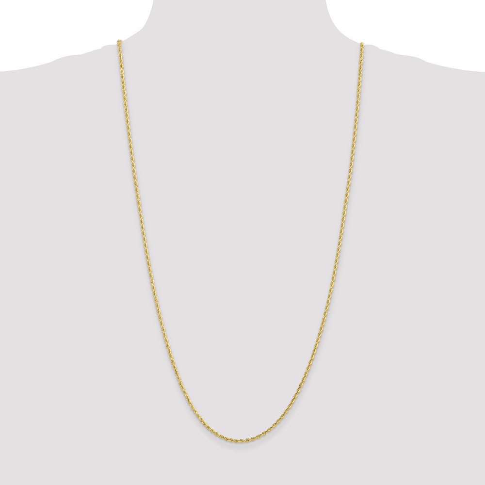 10k 2.25mm D/C Quadruple Rope Chain (10QT018-30)