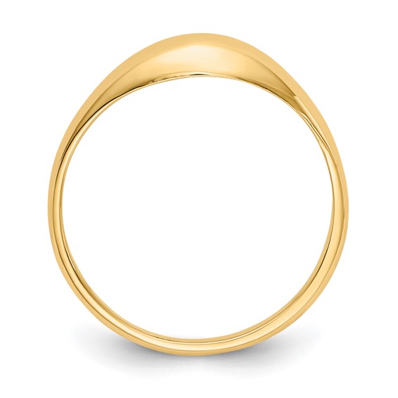 Gold Polished Children's Rings