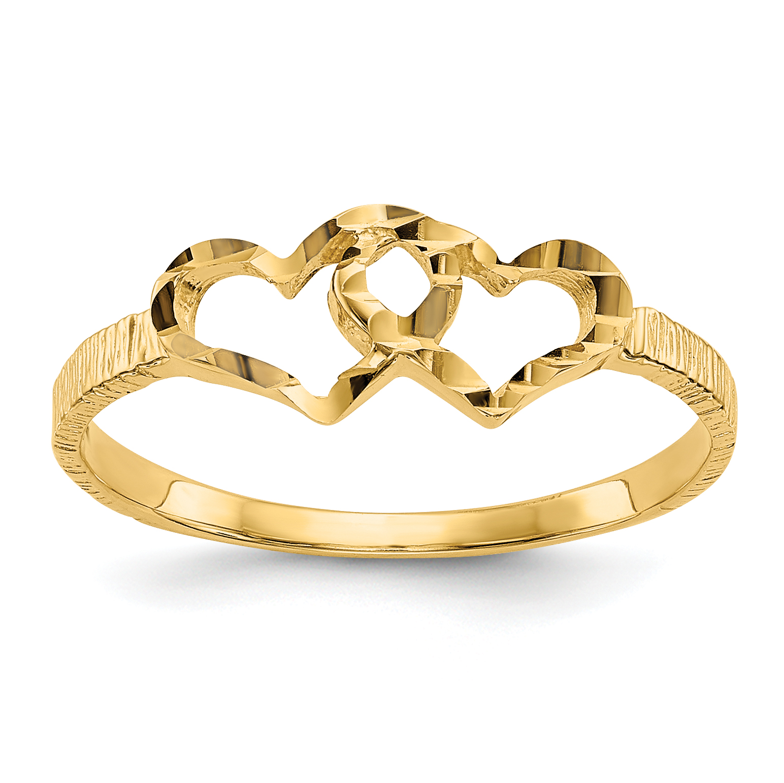 10k Children's Heart Ring (10R199)