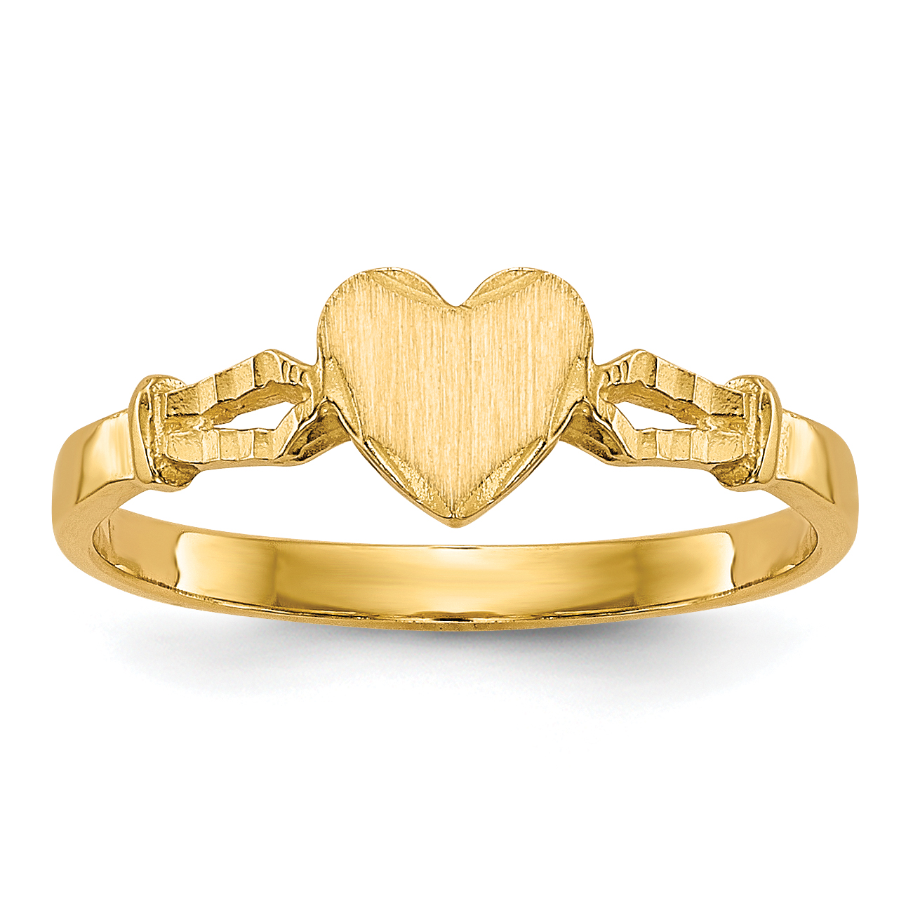 10k Children's Heart Ring (10R224)