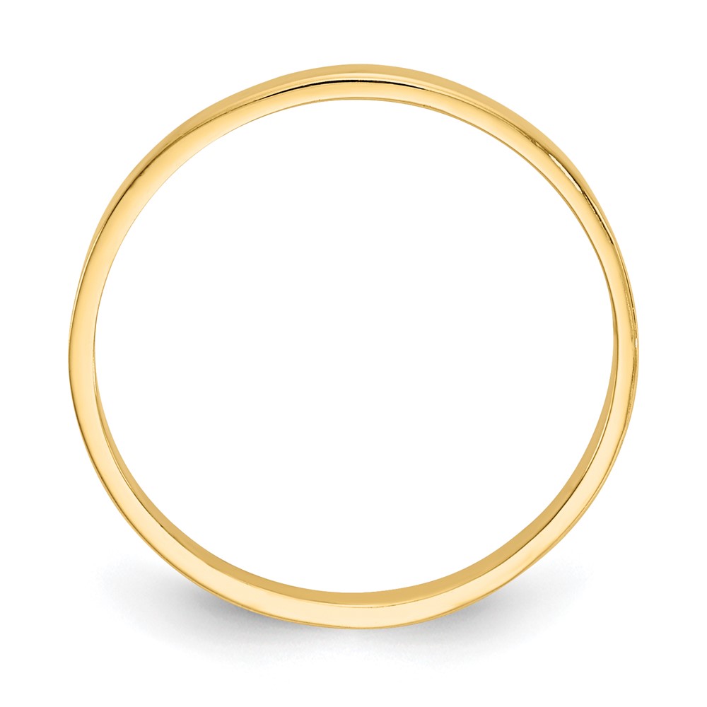 10K High Polished Band Childs Ring (10R535)