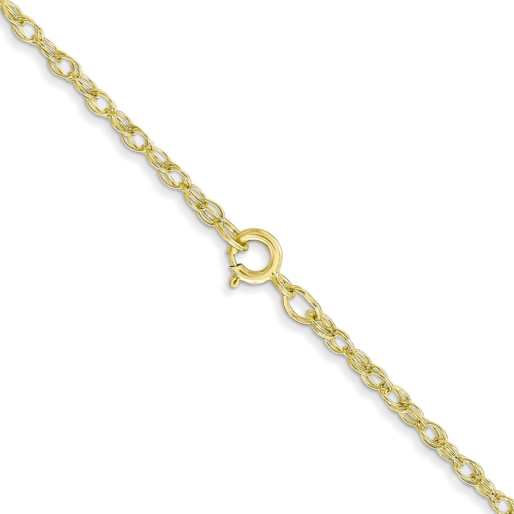 14K 1.35mm Carded Cable Rope Chain (10RY-22)