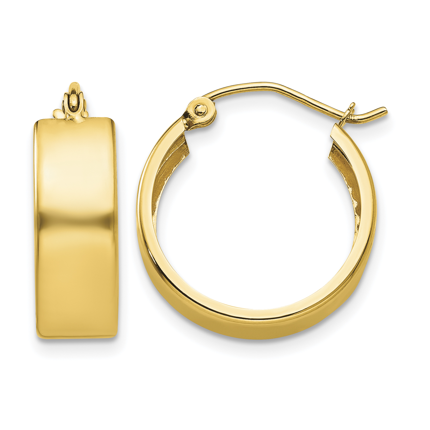 10k Hoop Earrings (10S1163)