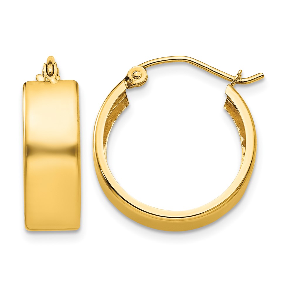 10k Hoop Earrings (10S1163)