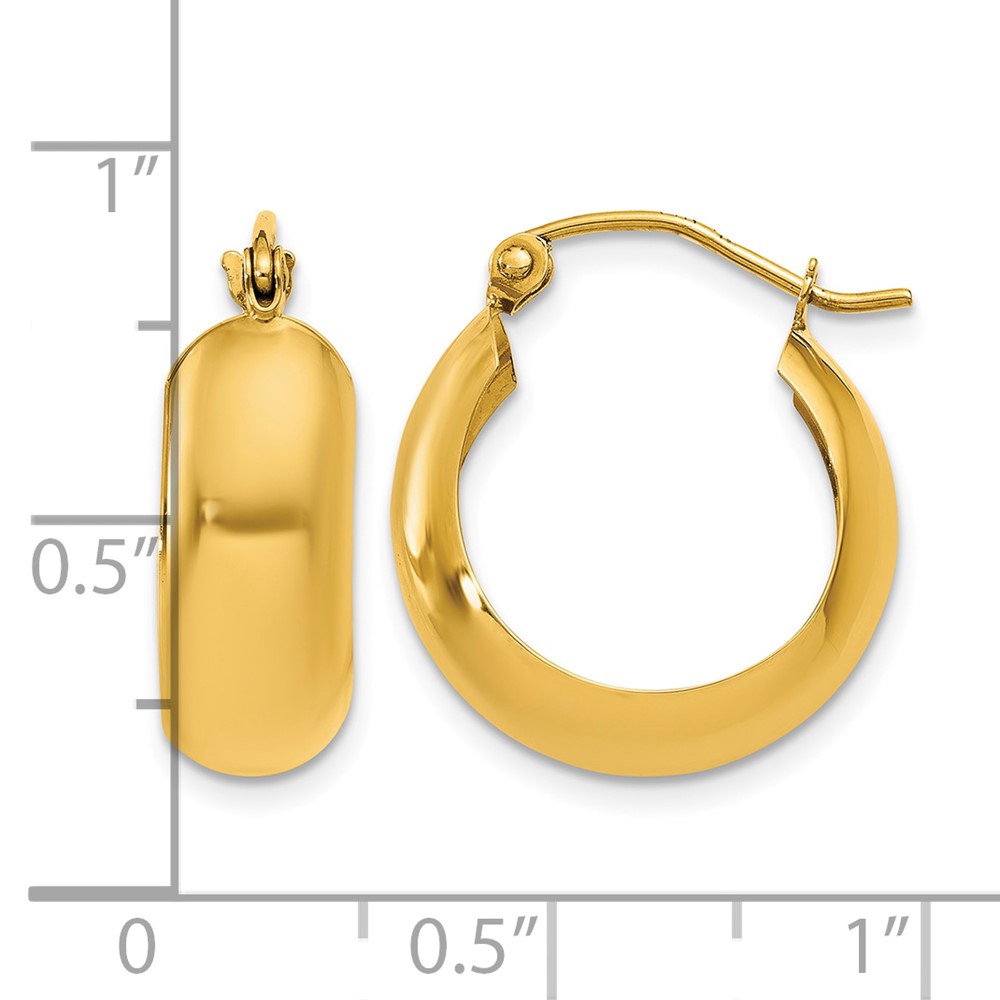 10k Hoop Earrings (10S1165)