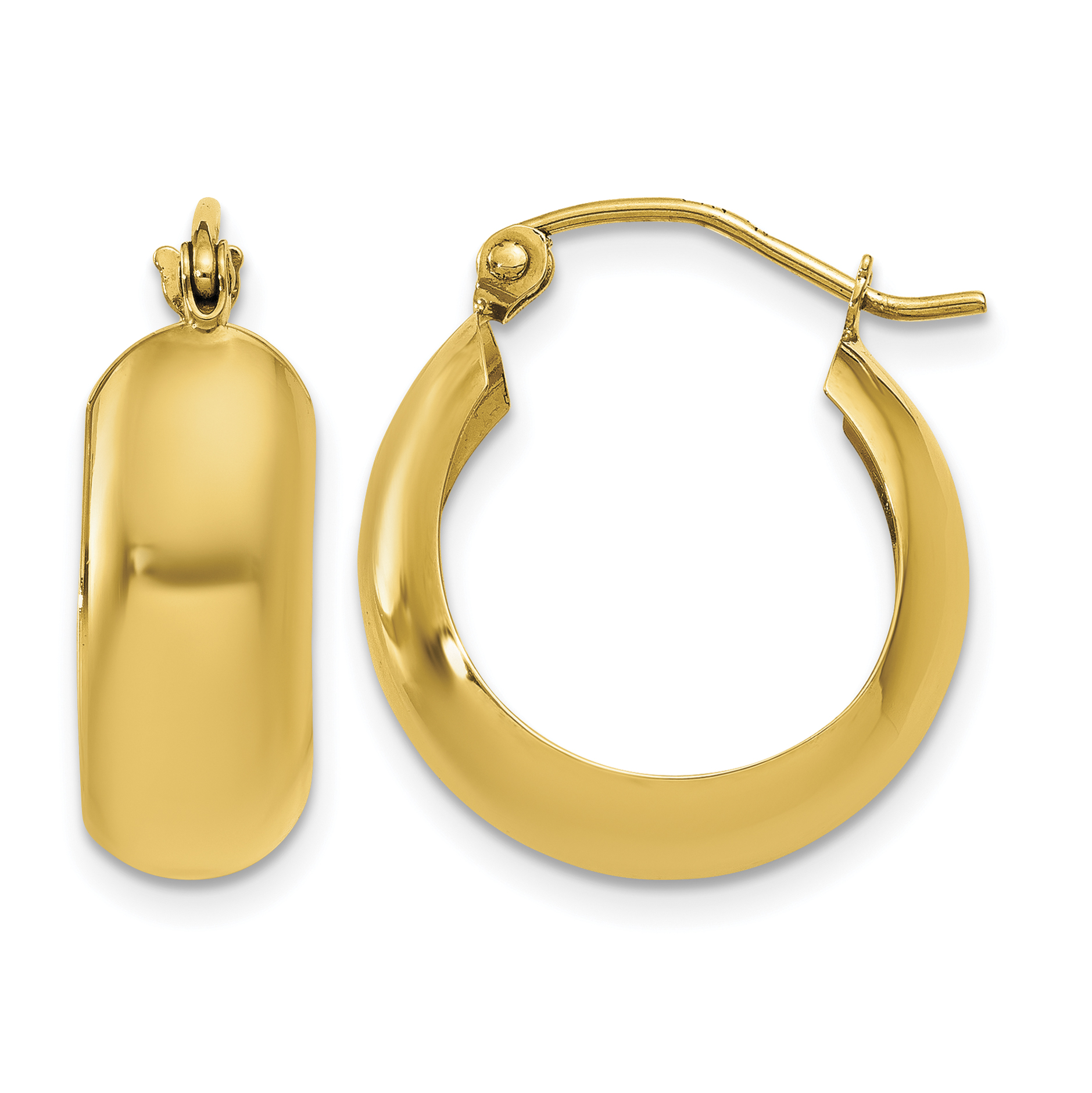 10k Hoop Earrings (10S1165)