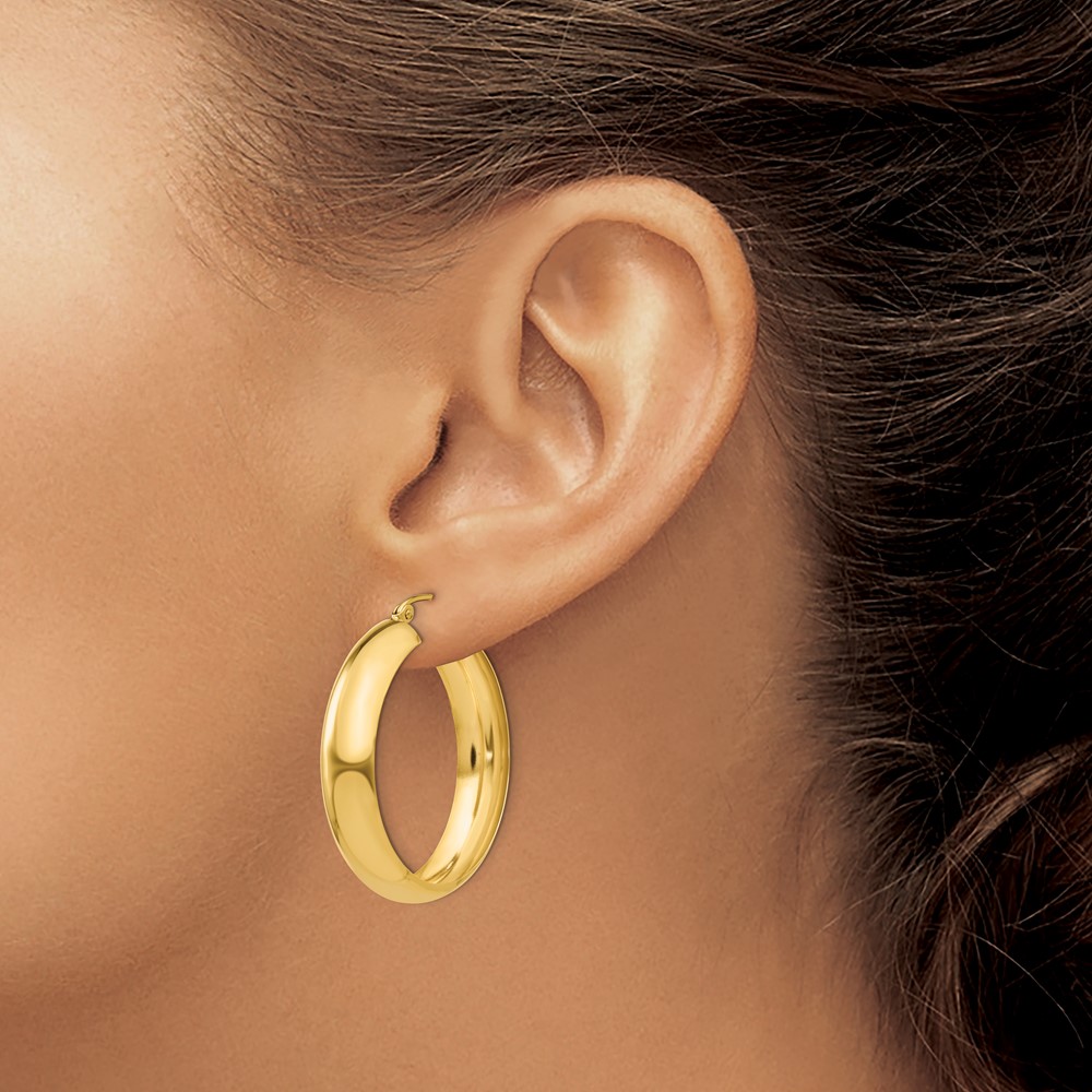 10k Hoop Earrings (10S1168)