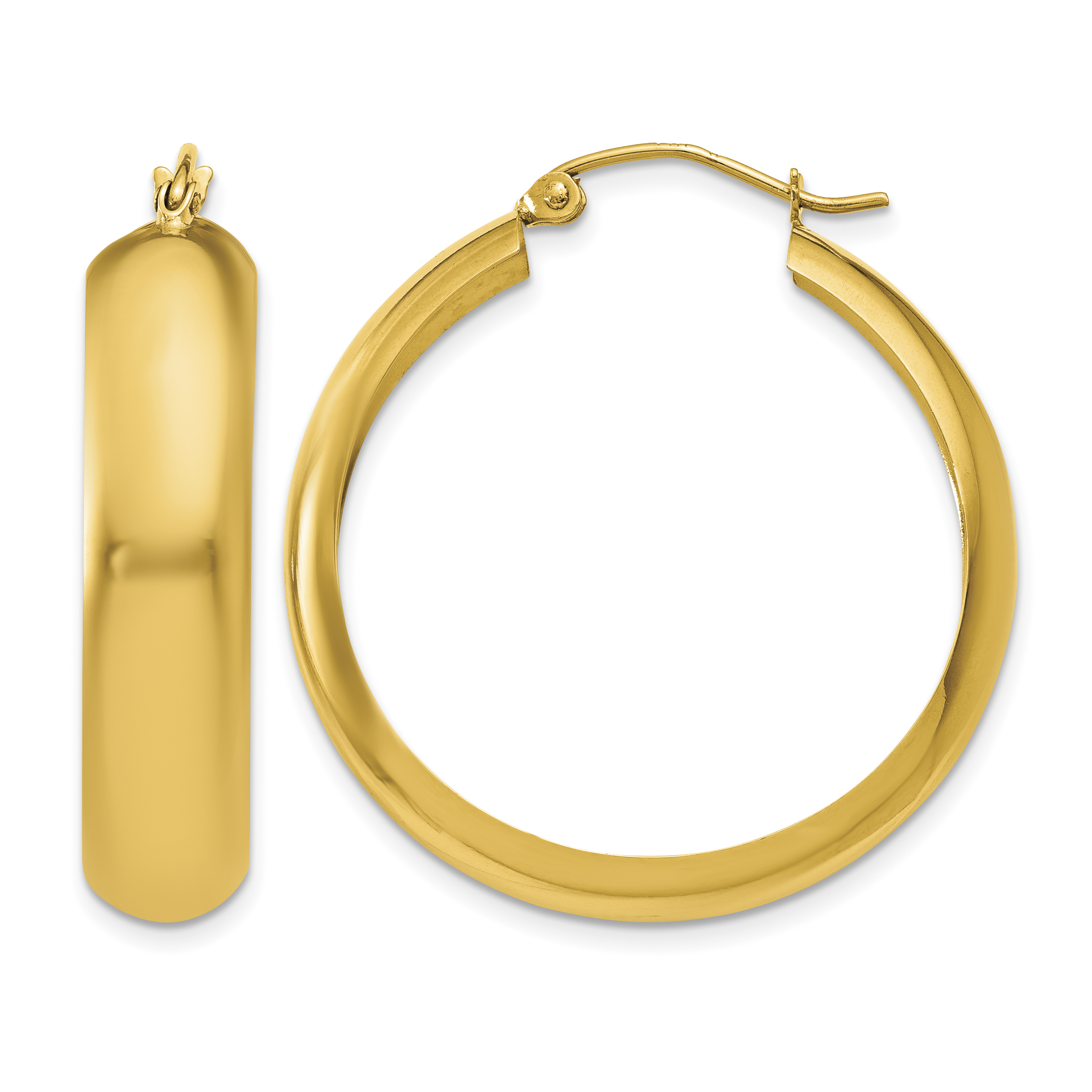 10k Hoop Earrings (10S1168)