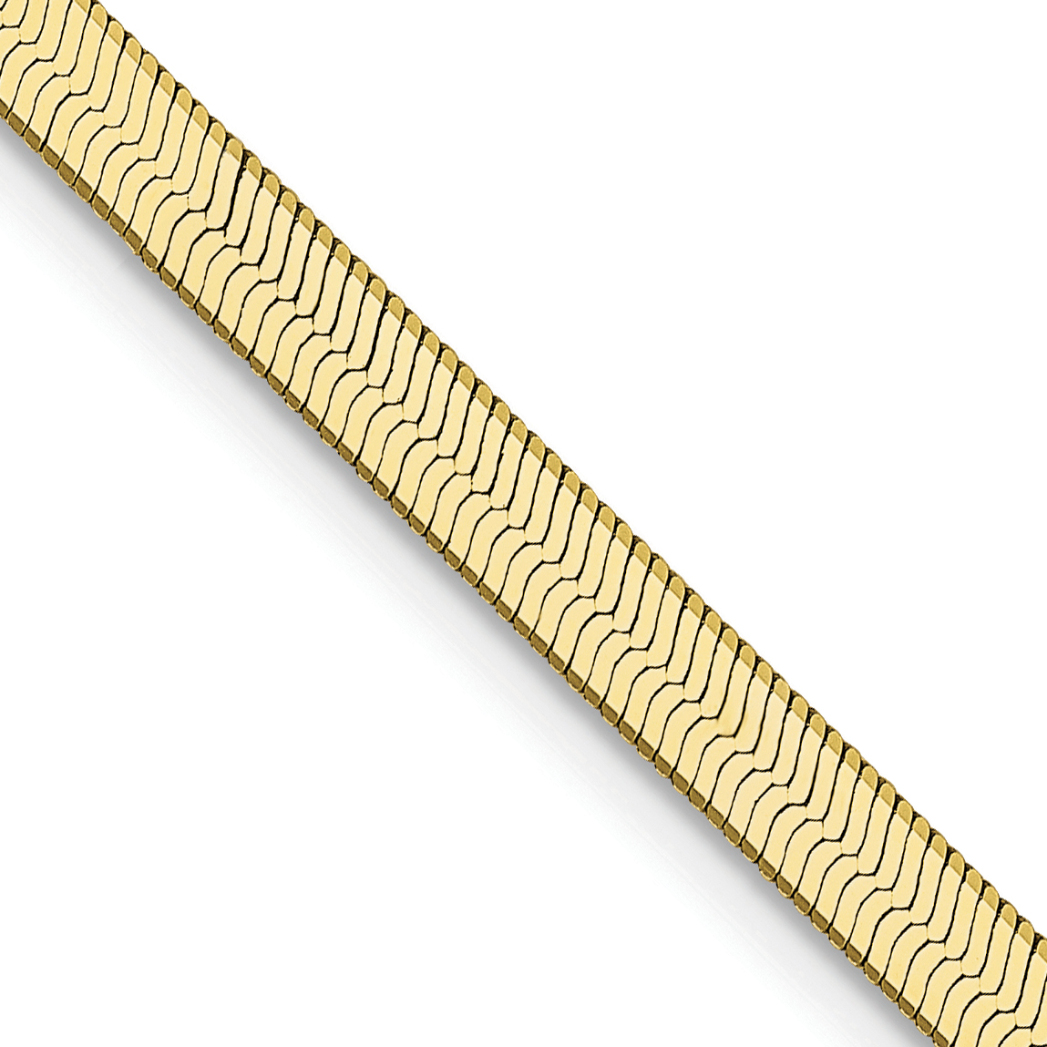 10k 3mm Silky Herringbone Chain (10SK025-16)