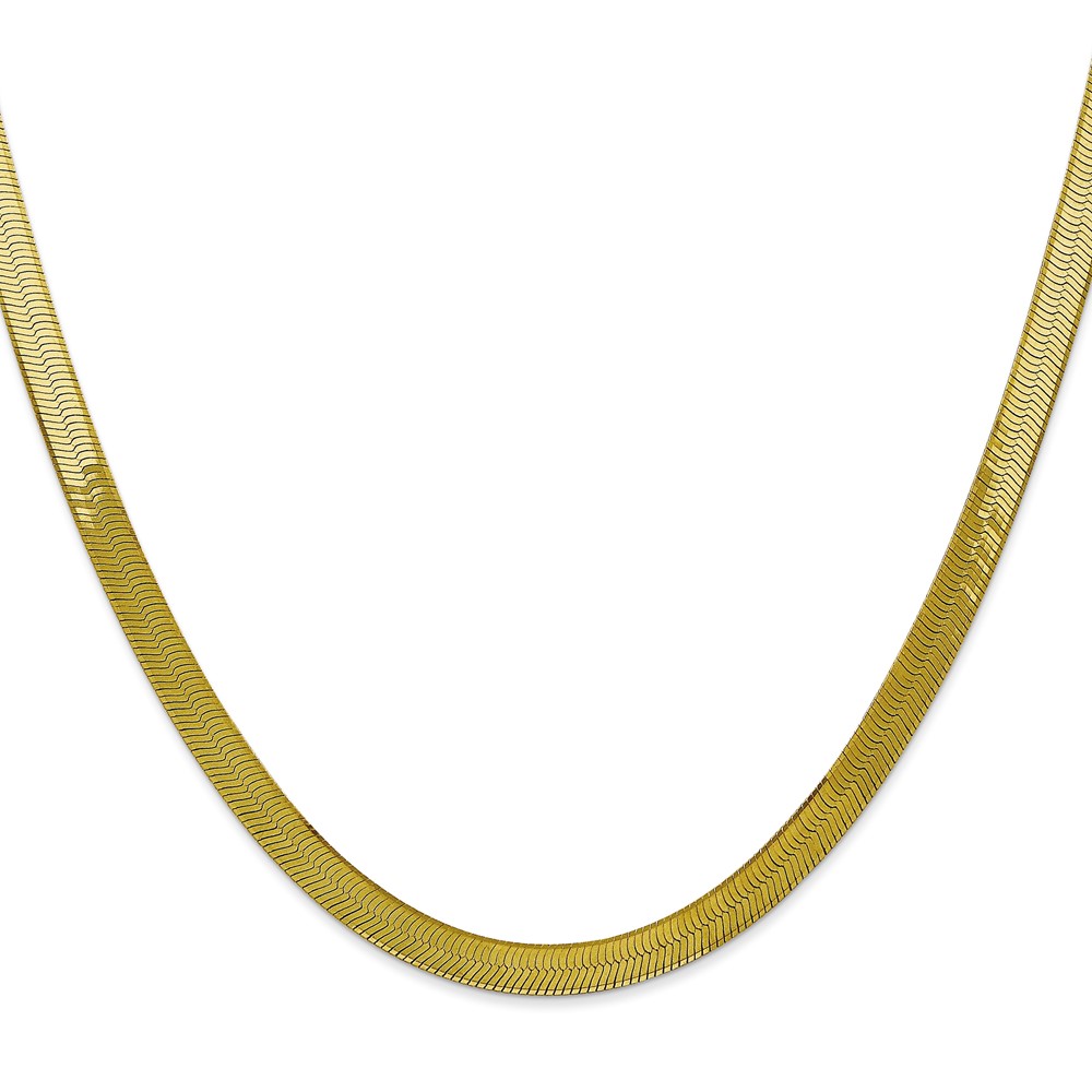 10k 5mm Silky Herringbone Chain (10SK050-24)