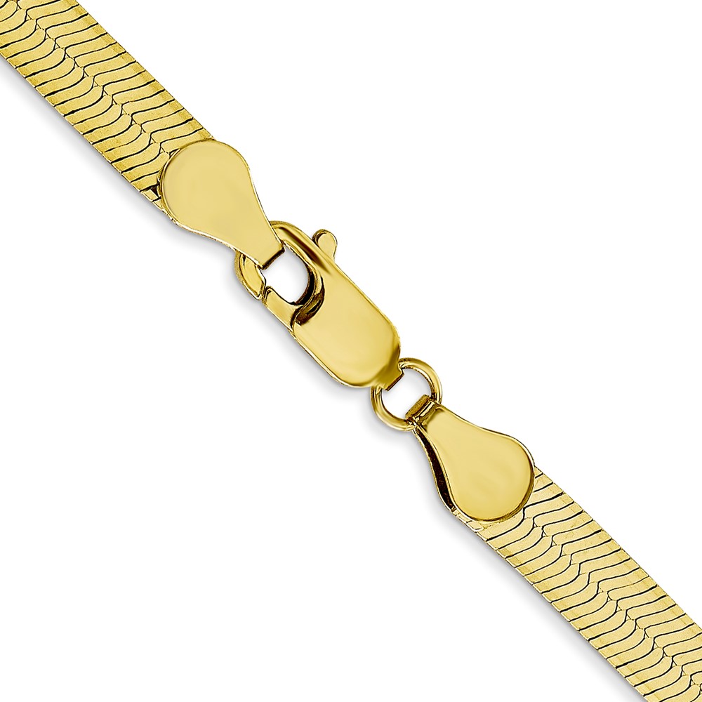 10k 5mm Silky Herringbone Chain (10SK050-24)