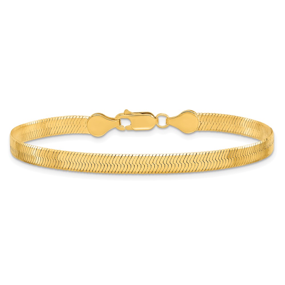 10k 5mm Silky Herringbone Chain (10SK050-7)