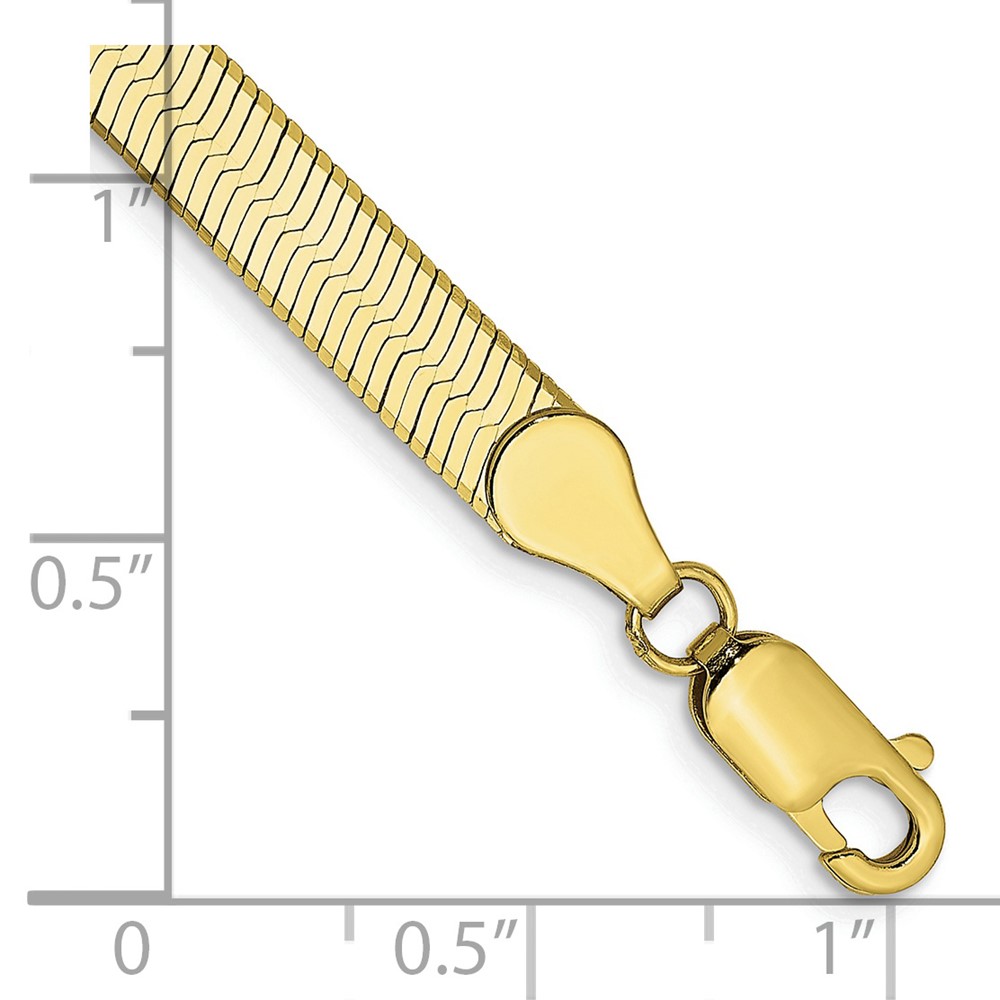 10k 5mm Silky Herringbone Chain (10SK050-7)