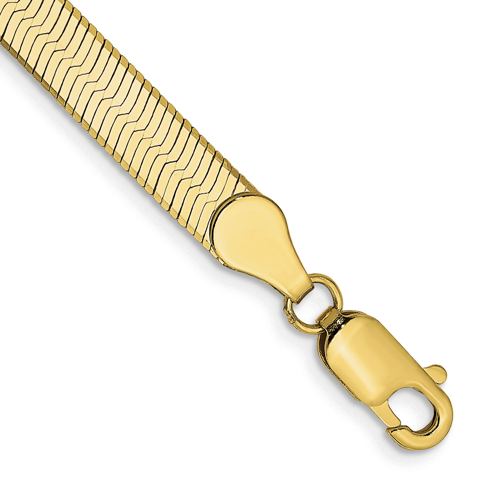 10k 5mm Silky Herringbone Chain (10SK050-7)