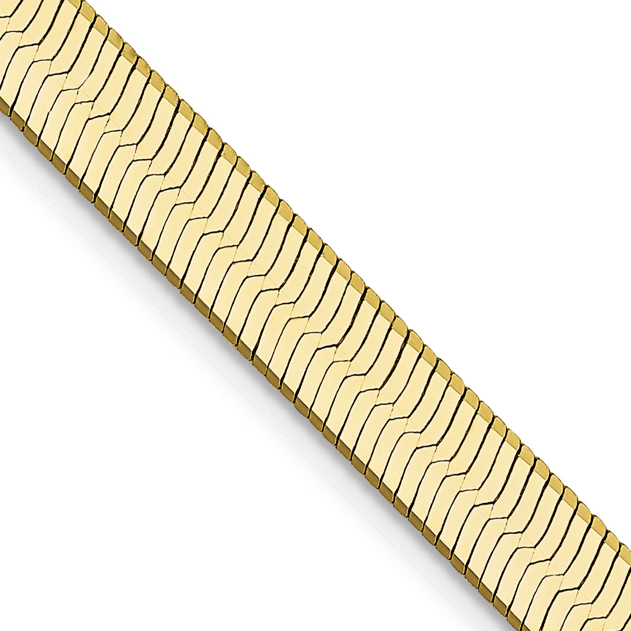 10k 5mm Silky Herringbone Chain (10SK050-16)