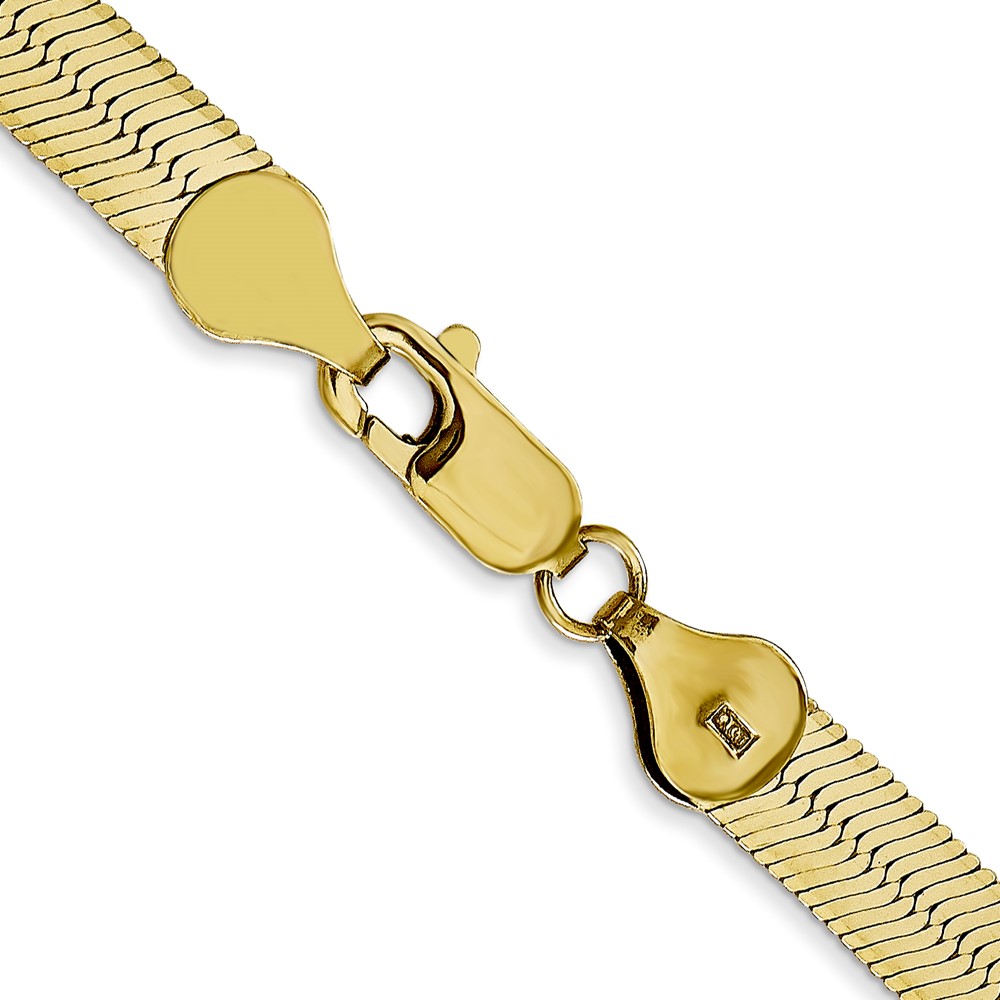 10k 5.5mm Silky Herringbone Chain (10SK055-18)