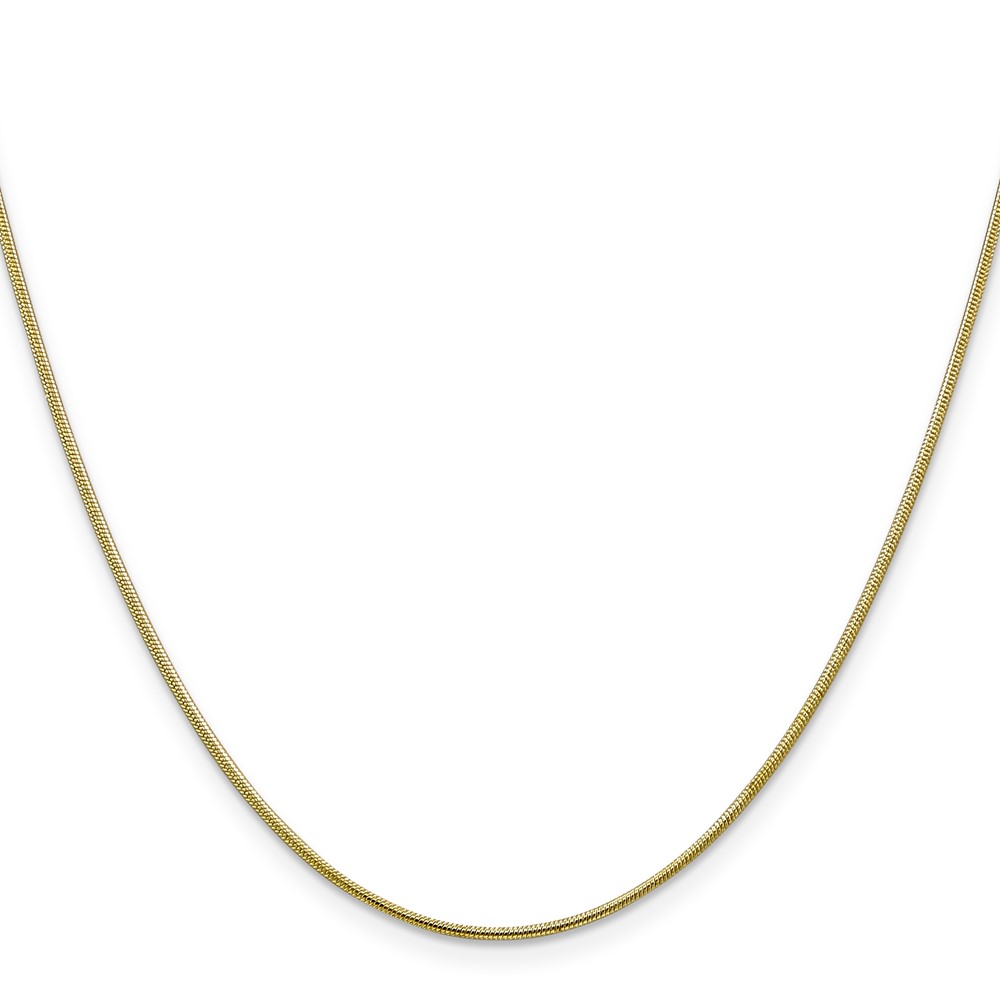 10k 1.1mm Round Snake Chain (10SN100-24)