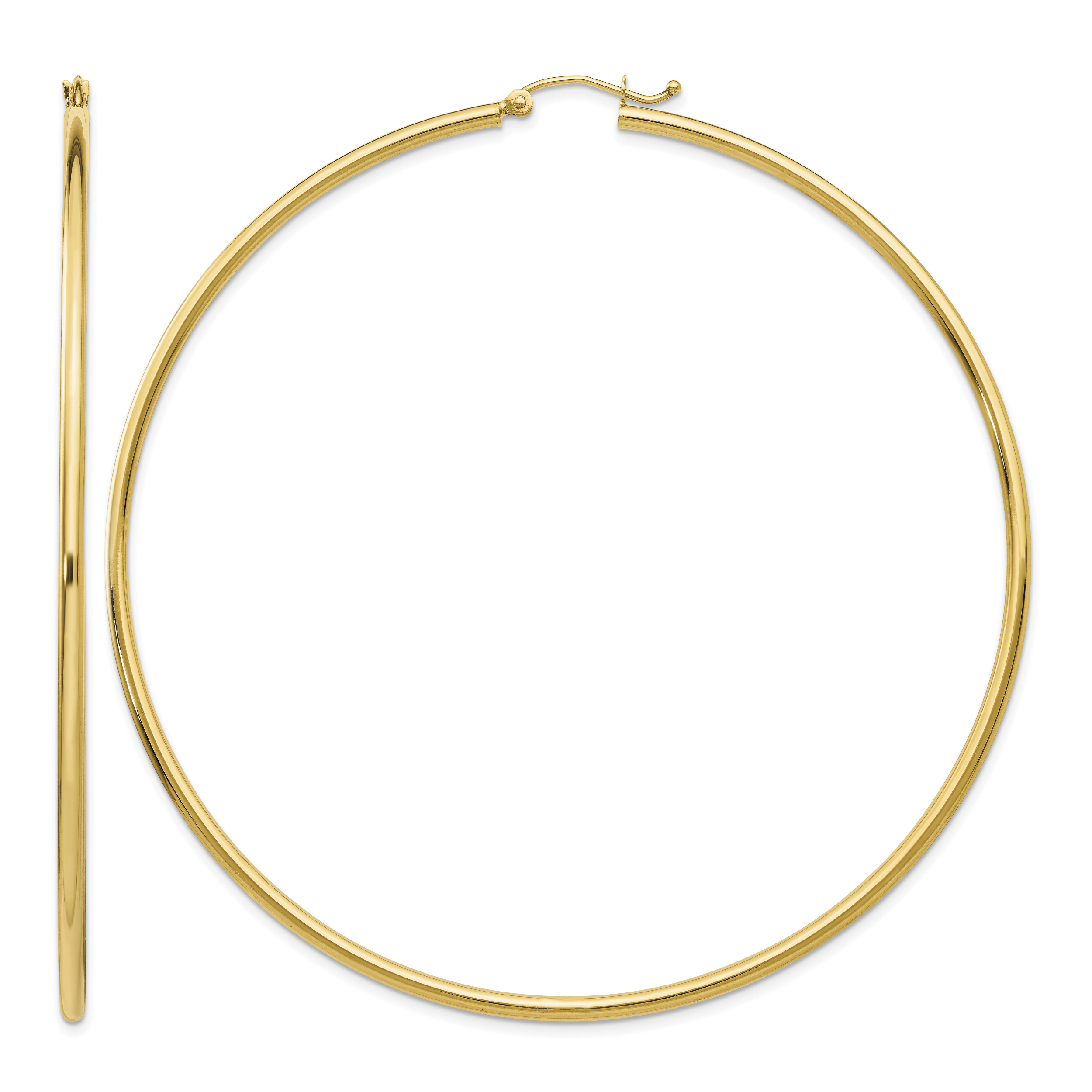 10k Hoop Earrings (10TF550)