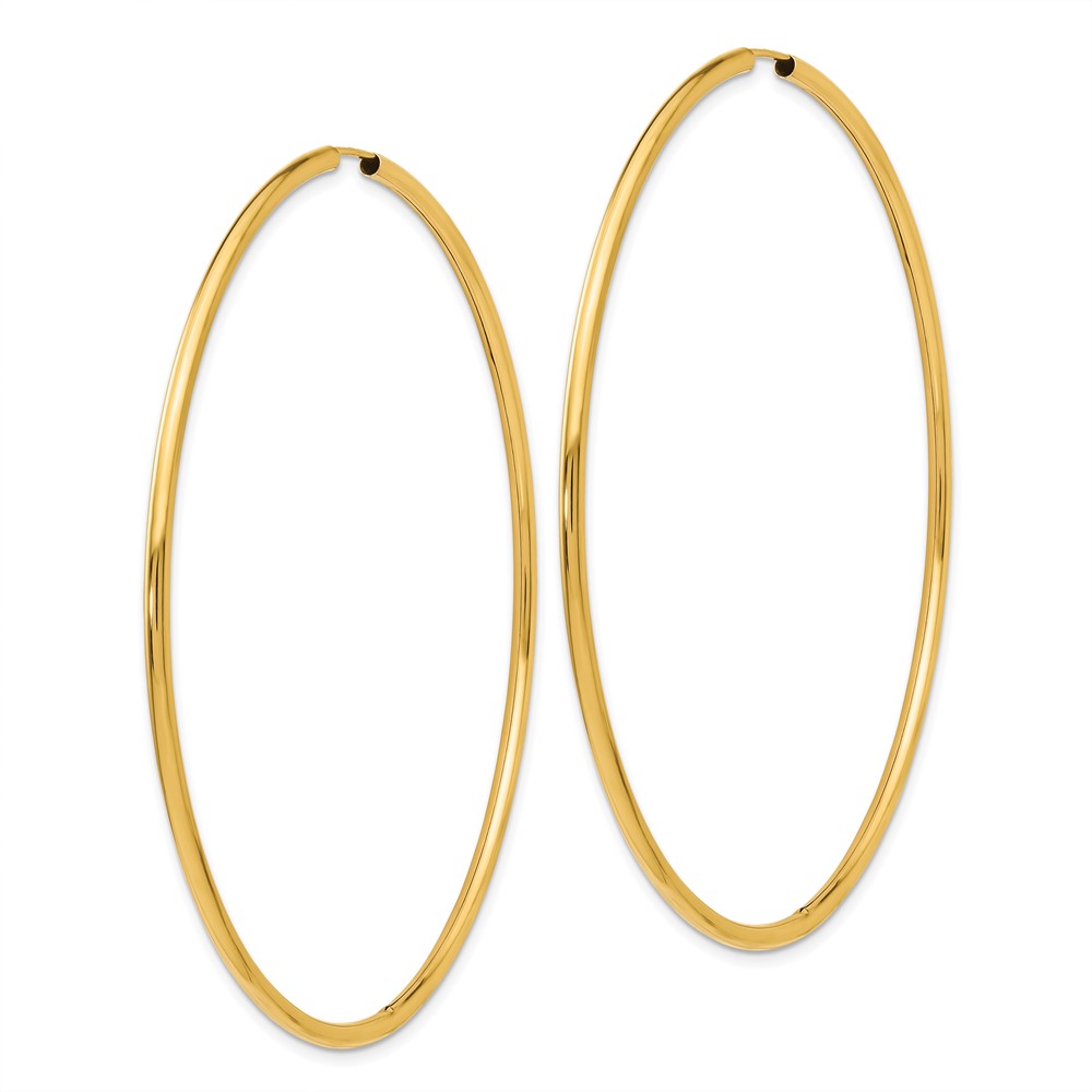10k Endless Hoop Earrings (10TF802)