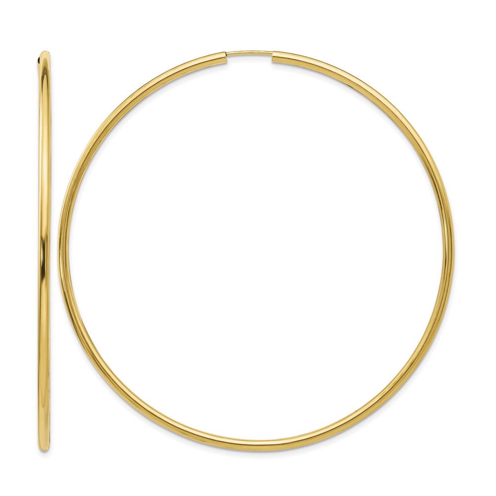 10k Endless Hoop Earrings (10TF802)