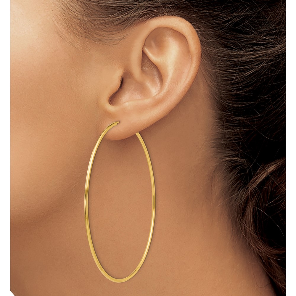 10k Endless Hoop Earrings (10TF803)